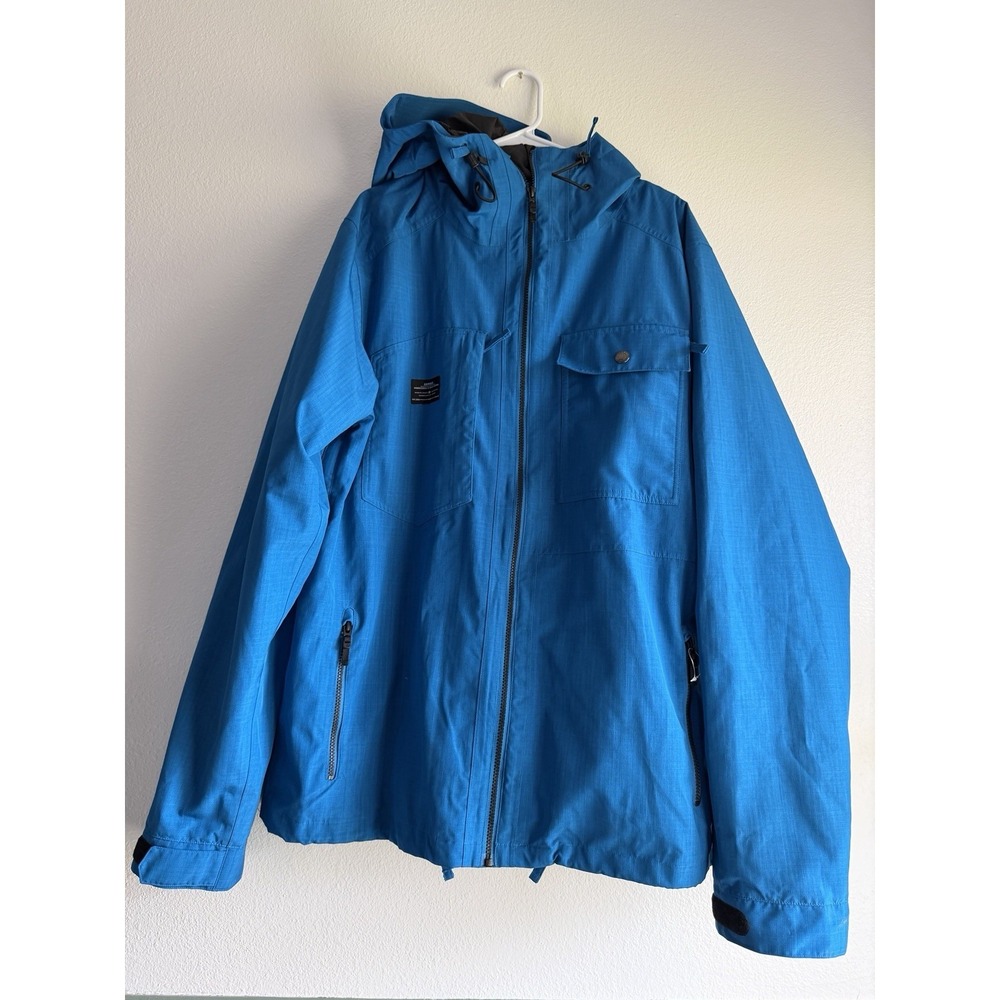 Armada Jacket Mens Adult Large Blue Mega Rex Snowboard Ski‎ Winter Parka Coat
